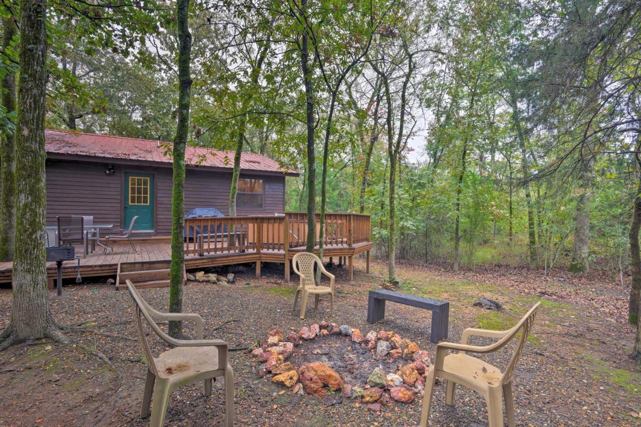 Hochatown Hideaway With Hot Tub, Grill And Fire Pit! Villa Stephens Gap Eksteriør bilde